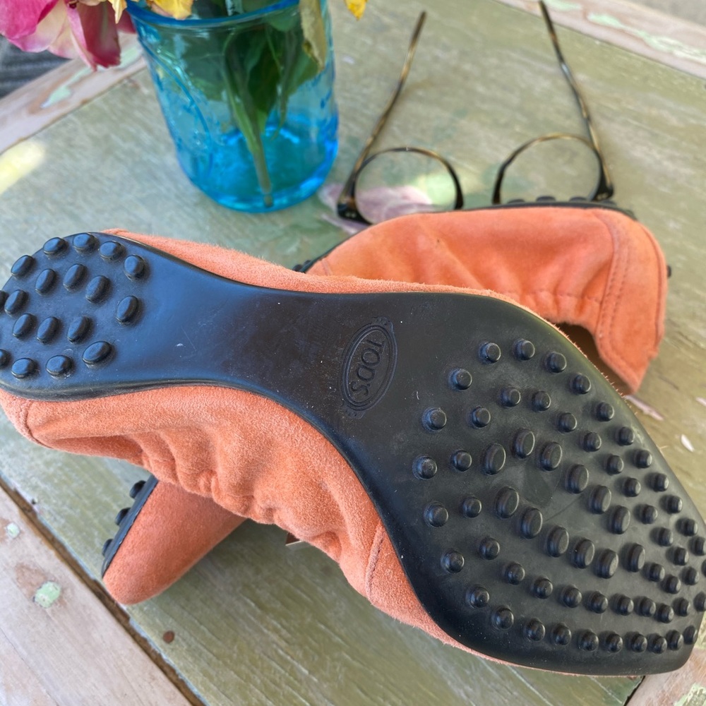 Tod’s women orange ballet flats - Picture 4 of 6